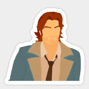 The Wolf Among Us 2 Bigby Wolf Sticker